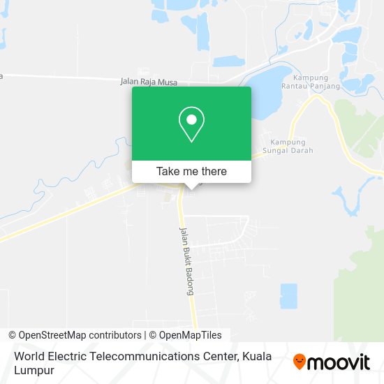 World Electric Telecommunications Center map