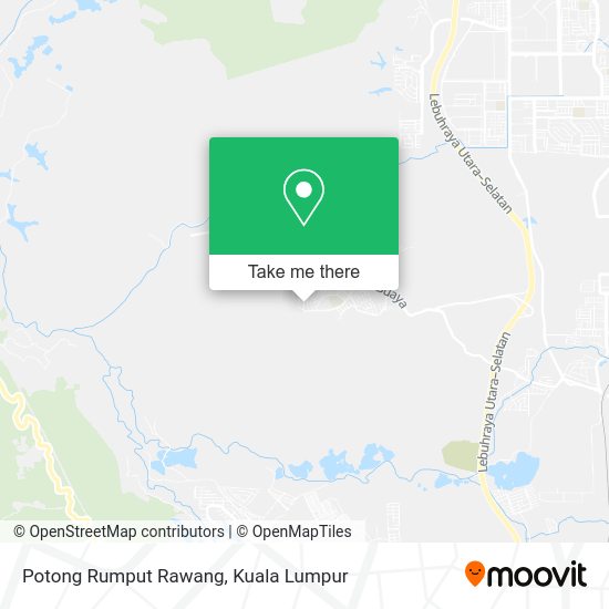 Peta Potong Rumput Rawang