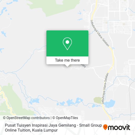 Pusat Tuisyen Inspirasi Jaya Gemilang - Small Group Online Tuition map