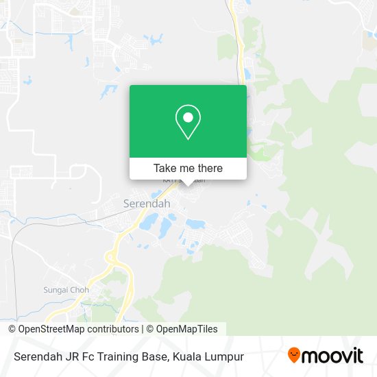 Serendah JR Fc Training Base map