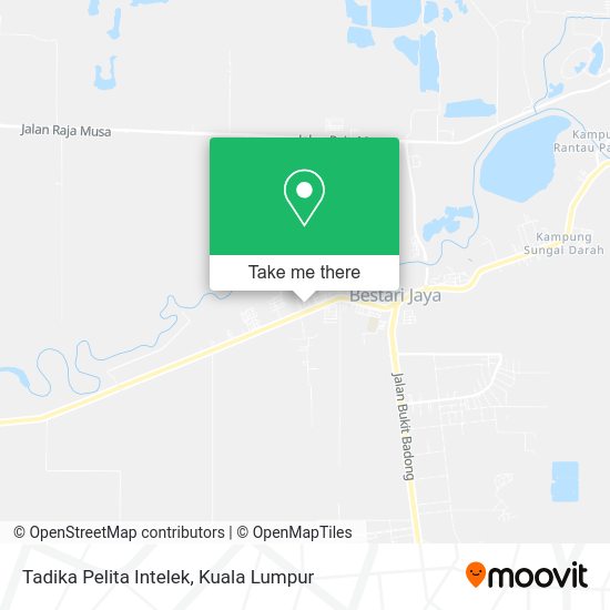 Tadika Pelita Intelek map