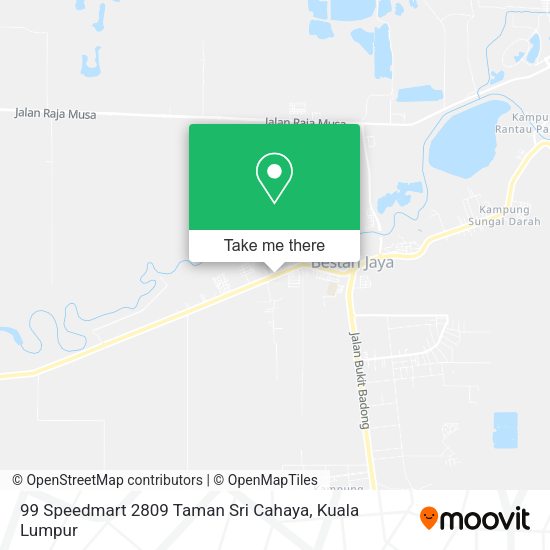Peta 99 Speedmart 2809 Taman Sri Cahaya