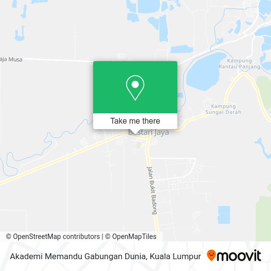 Akademi Memandu Gabungan Dunia map
