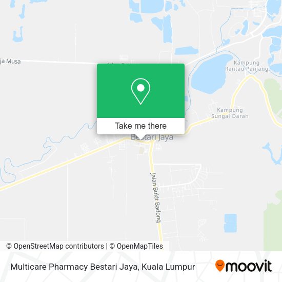 Multicare Pharmacy Bestari Jaya map