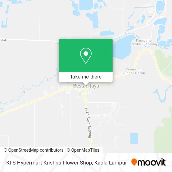 KFS Hypermart Krishna Flower Shop map