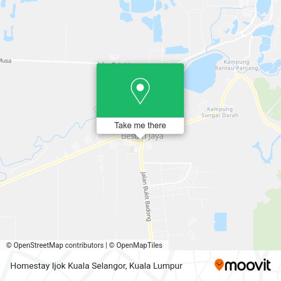 Homestay Ijok Kuala Selangor map
