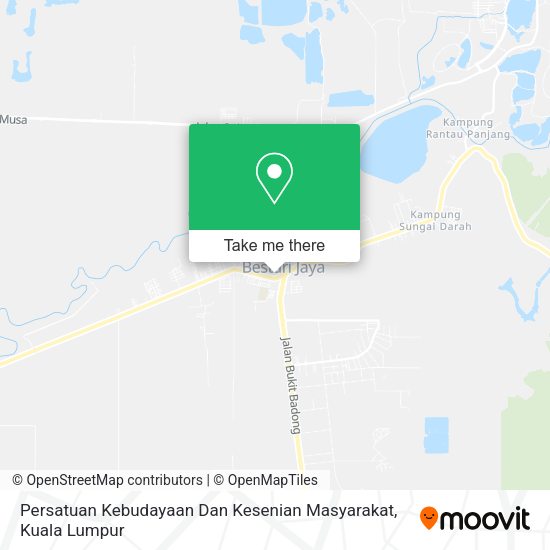 Peta Persatuan Kebudayaan Dan Kesenian Masyarakat