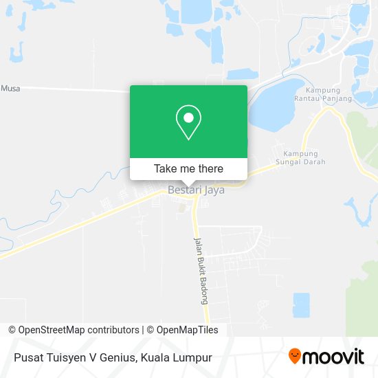 Pusat Tuisyen V Genius map
