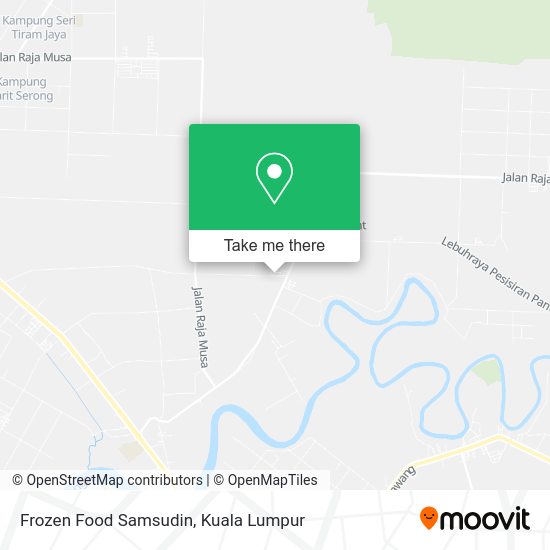 Peta Frozen Food Samsudin