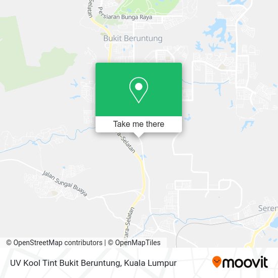 UV Kool Tint Bukit Beruntung map