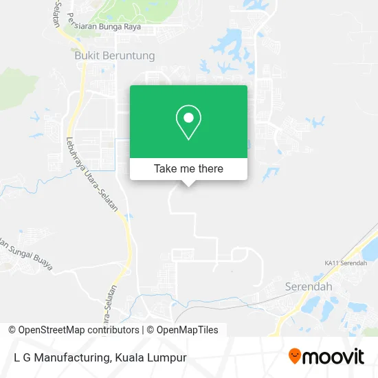 L G Manufacturing map