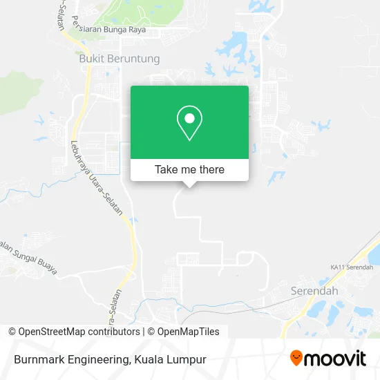 Burnmark Engineering map