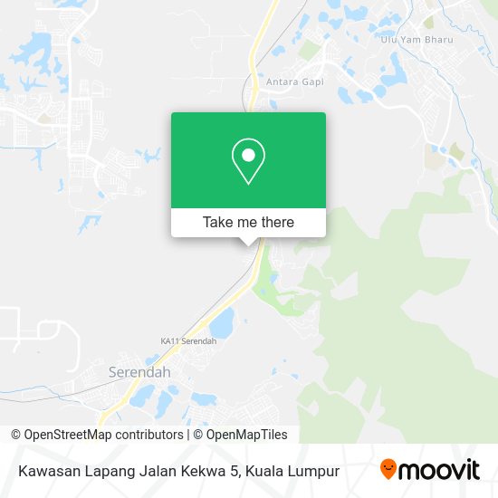 Peta Kawasan Lapang Jalan Kekwa 5