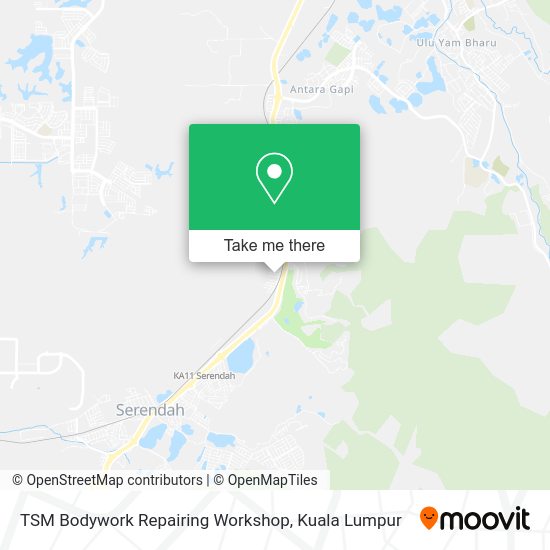TSM Bodywork Repairing Workshop map