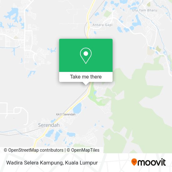 Wadira Selera Kampung map
