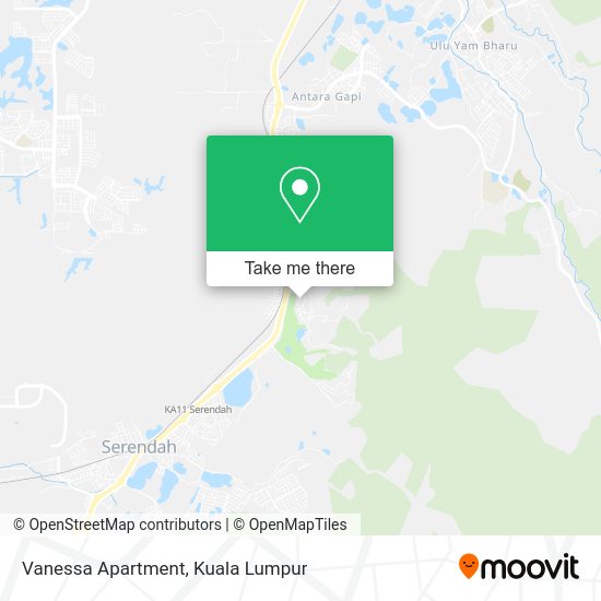 Vanessa Apartment map