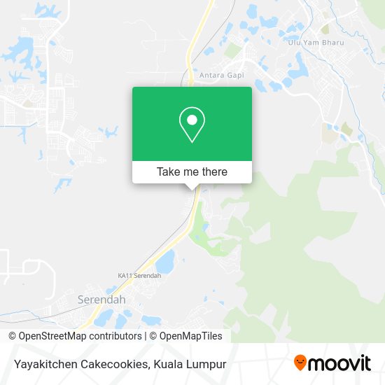 Yayakitchen Cakecookies map