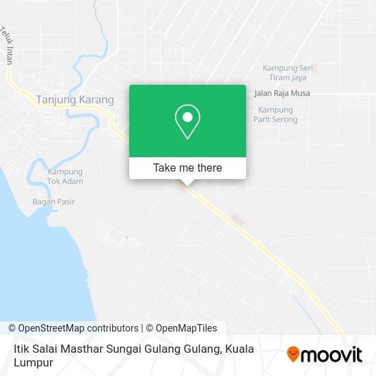Itik Salai Masthar Sungai Gulang Gulang map