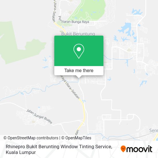 Peta Rhinepro Bukit Berunting Window Tinting Service