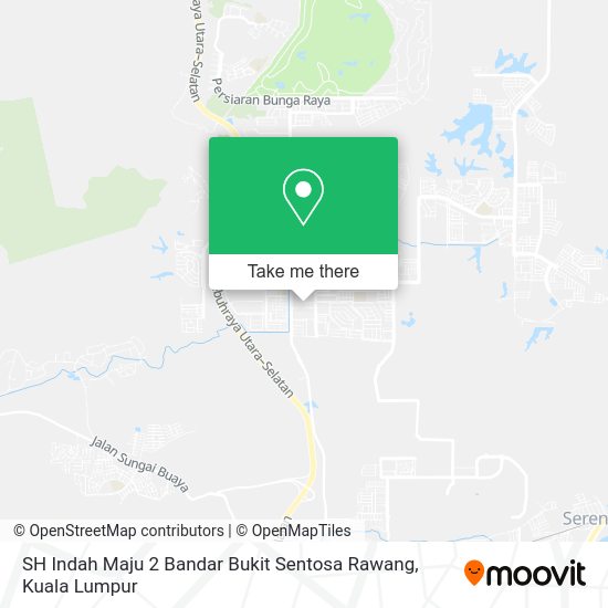 Peta SH Indah Maju 2 Bandar Bukit Sentosa Rawang