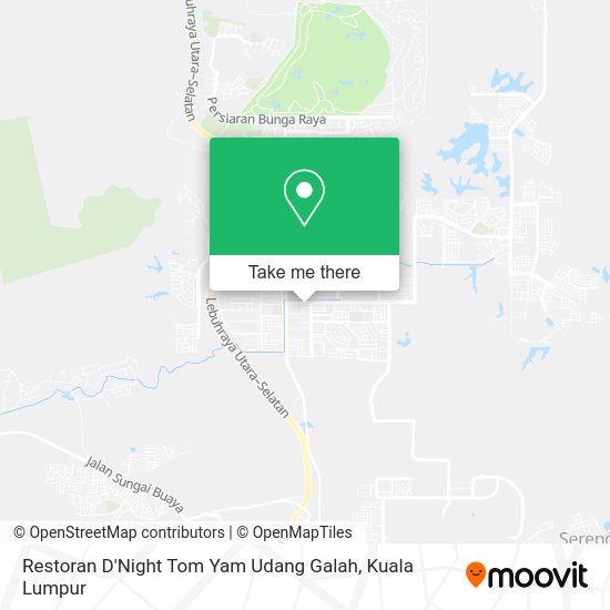 Restoran D'Night Tom Yam Udang Galah map