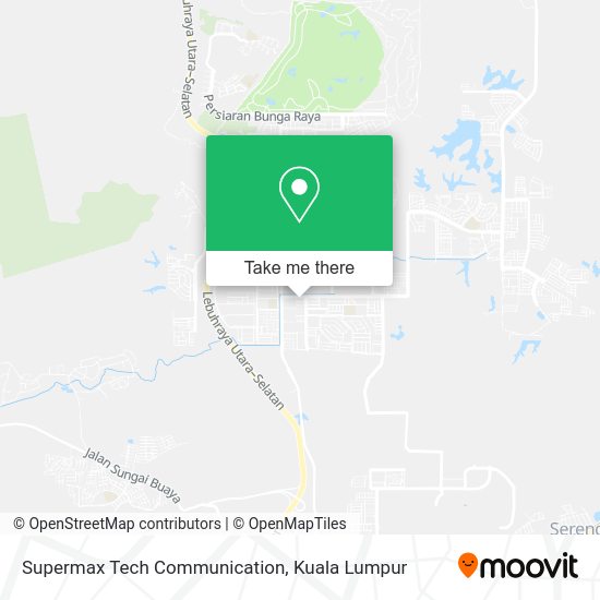 Supermax Tech Communication map
