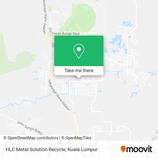 HLC Metal Solution Recycle map