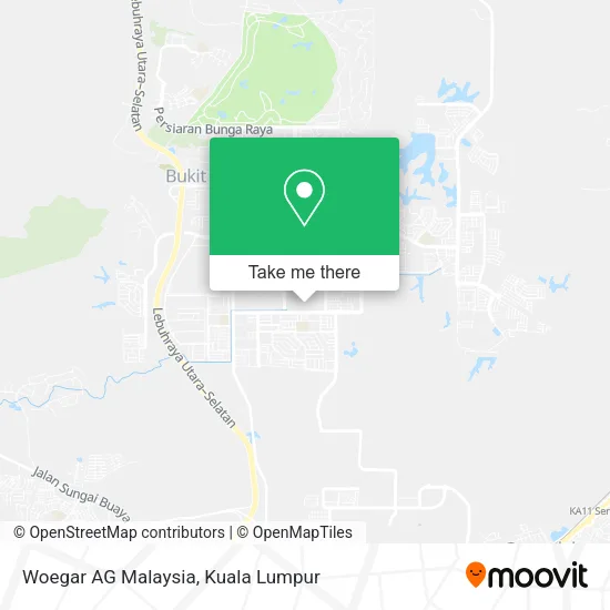Woegar AG Malaysia map