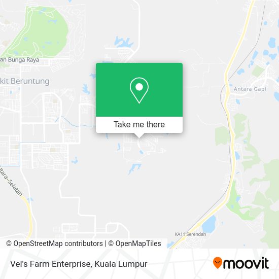 Vel's Farm Enterprise map