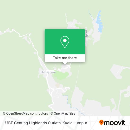 Peta MBE Genting Highlands Outlets