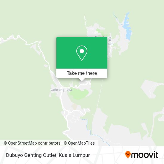 Peta Dubuyo Genting Outlet