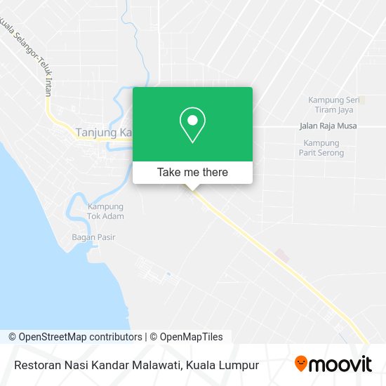 Peta Restoran Nasi Kandar Malawati
