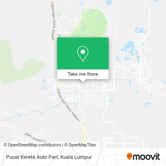 Pusat Kereta Auto Part map