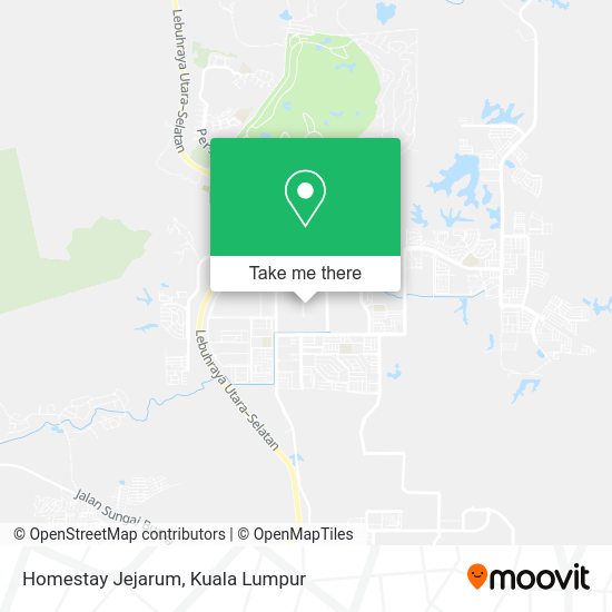 Peta Homestay Jejarum