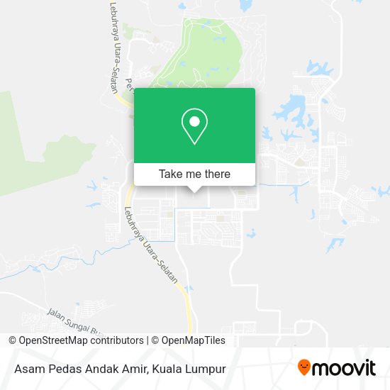 Peta Asam Pedas Andak Amir