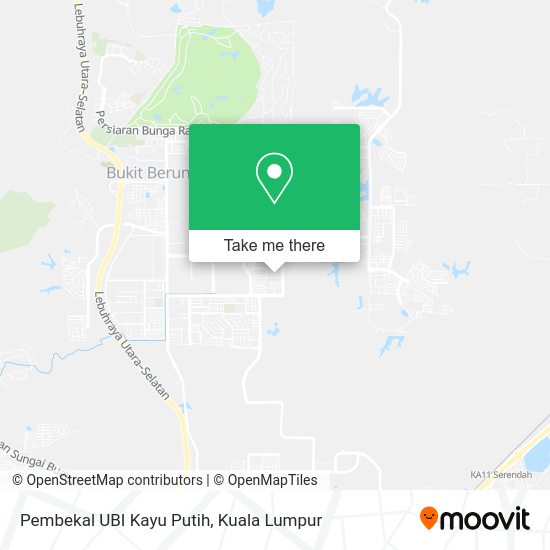 Pembekal UBI Kayu Putih map