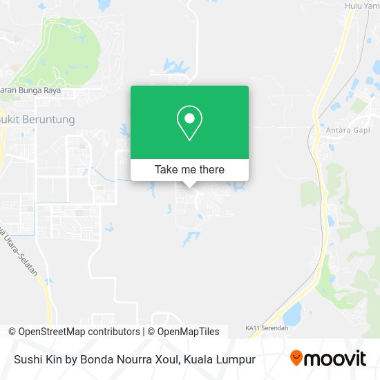 Sushi Kin by Bonda Nourra Xoul map