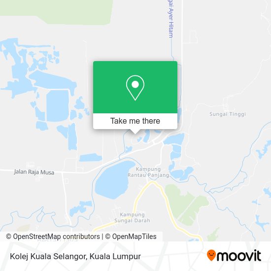 Peta Kolej Kuala Selangor