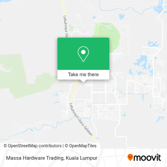 Massa Hardware Trading map