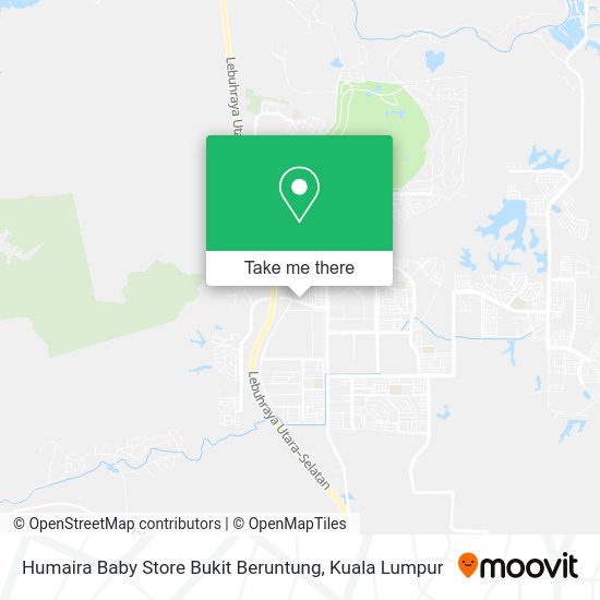 Humaira Baby Store Bukit Beruntung map