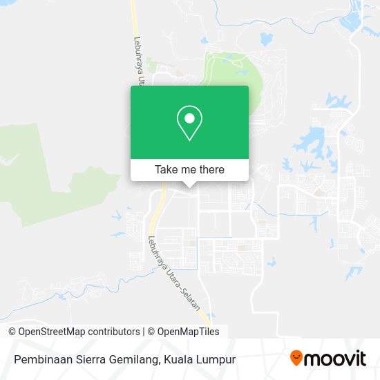Pembinaan Sierra Gemilang map