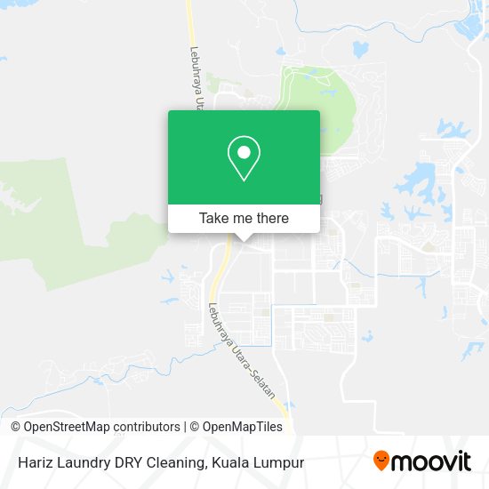 Peta Hariz Laundry DRY Cleaning