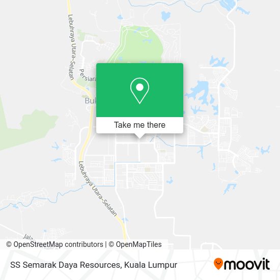 SS Semarak Daya Resources map