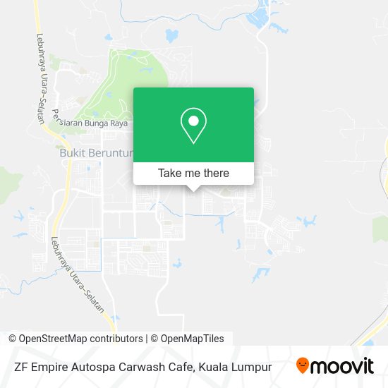 ZF Empire Autospa Carwash Cafe map