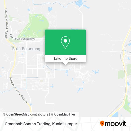 Omarinah Santan Trading map