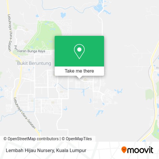 Lembah Hijau Nursery map