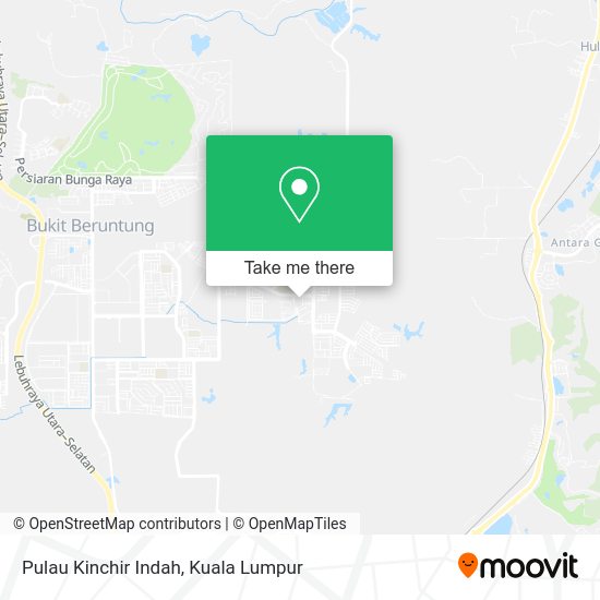 Pulau Kinchir Indah map