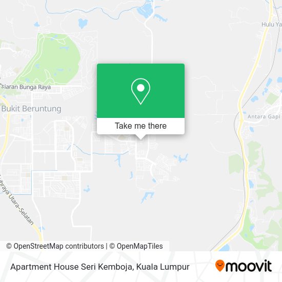 Peta Apartment House Seri Kemboja