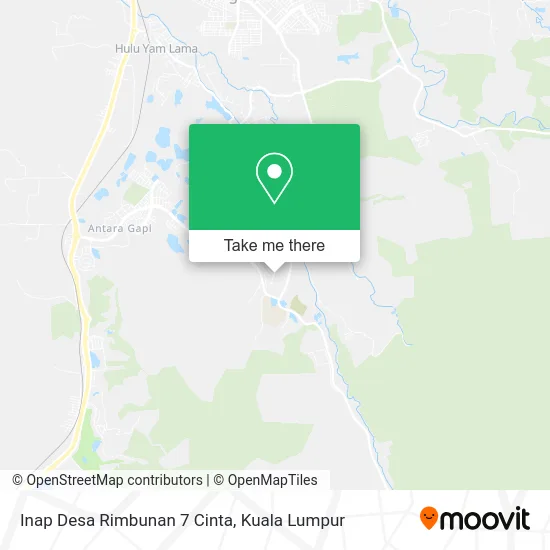 Peta Inap Desa Rimbunan 7 Cinta