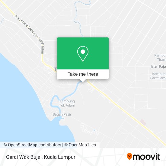 Peta Gerai Wak Bujal